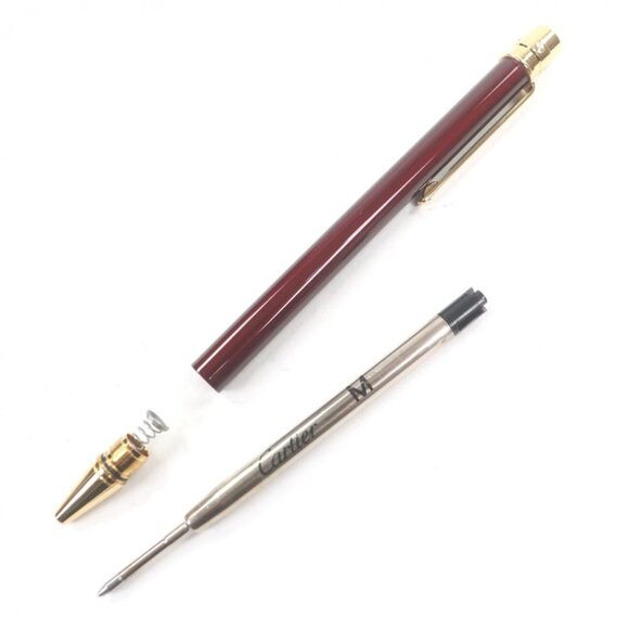 Cartier Santos de Cartier Twist Ballpoint Pen Gold Hat Bold main image 6